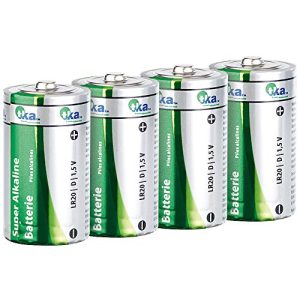 Mono-Batterie tka Köbele Akkutechnik Batterien LR 20: 4er-Pack