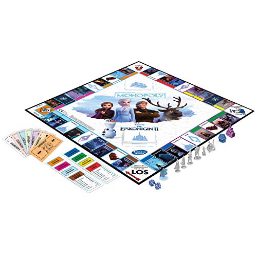 Monopoly Hasbro 61106642 Disney Die Eiskönigin 2, Brettspiel