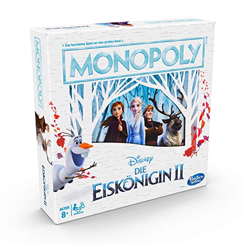 Monopoly Hasbro 61106642 Disney Die Eiskönigin 2, Brettspiel