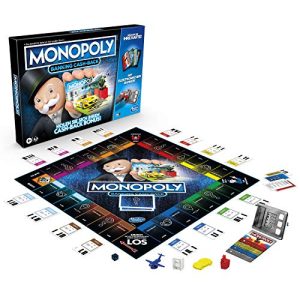Monopoly Hasbro Banking Cash-Back Brettspiel; elektronisch