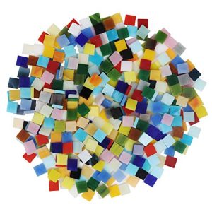 Mosaiksteine BELLE VOUS Mosaik Steine Bunt Glas 700 Stück