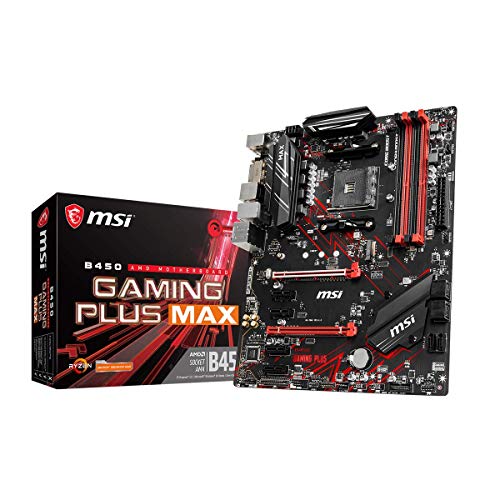 MSI-Mainboard MSI B450 GAMING PLUS MAX ATX, AMD AM4