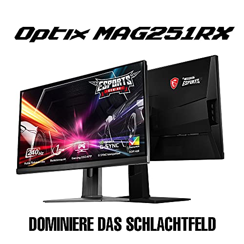 MSI-Monitor MSI Optix MAG251RX Esports Gaming 24,5 Zoll
