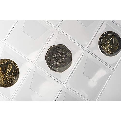 Münzalbum MC.Sammler für 300 Diverse Münzen, 14 Münzhüllen