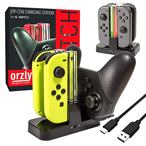 Nintendo-Switch-Controller-Ladestation Orzly Switch Pro