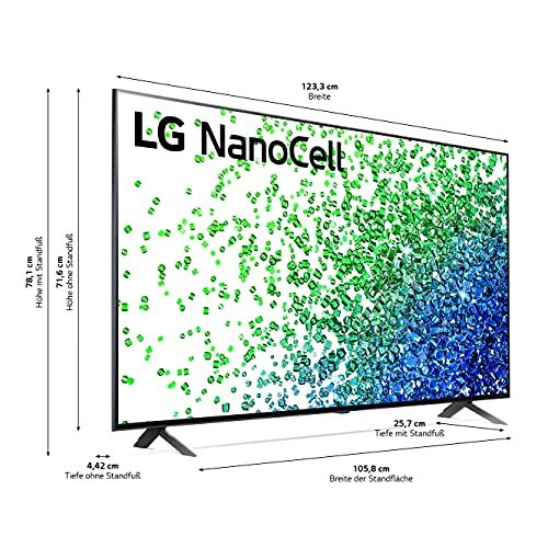OLED 55 Zoll LG Electronics LG 55NANO809PA TV, 4K NanoCell