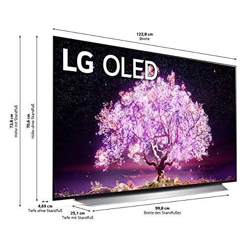 OLED 55 Zoll LG Electronics LG OLED55C17LB TV, OLED Fernseher