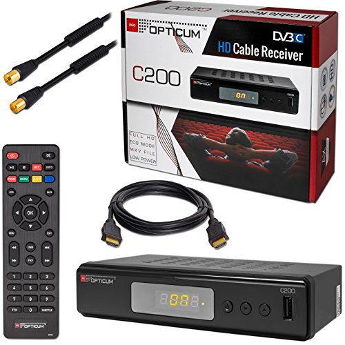 Die beste opticum receiver hb digital kabel receiver kabelreceiver dvb c Bestsleller kaufen