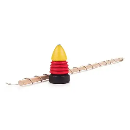 Peitschenkreisel DREGENO Seiffen eG Miniatur-Kreisel mit Peitsche