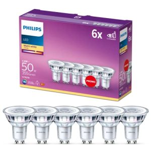 Philips-LED-Lampe Philips LEDclassic Lampe ersetzt 50W, 6er Pack