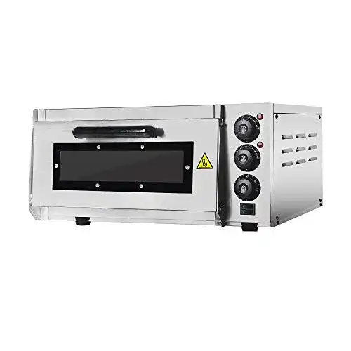 Pizzaofen Gastronomie GZZT mit 400x400mm Schamottsteinback