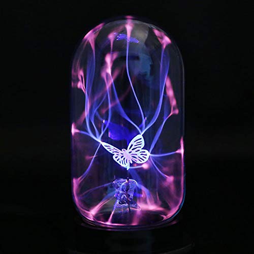 Plasmakugel Lpraer USB Schmetterling Plasma-Lampe Magisch