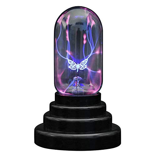 Plasmakugel Lpraer USB Schmetterling Plasma-Lampe Magisch