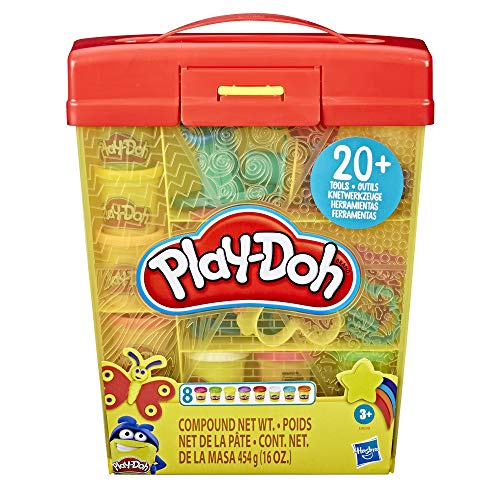 Die beste play doh play doh grosses knetset aufbewahrungsbox 8 farben Bestsleller kaufen