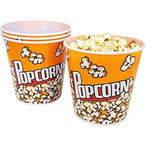 Die beste popcorneimer com four 4x popcorn eimer je 28 liter Bestsleller kaufen