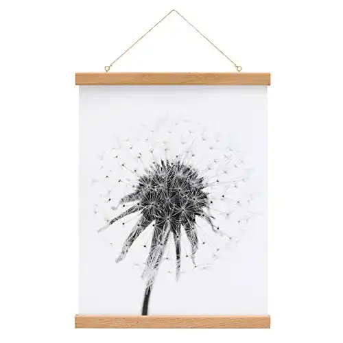 Posterleiste PHOTOLINI in Eiche Optik 22 cm Magnetisch