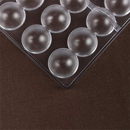 Pralinenform NSXIN 3D Schokoladenform Halbkugel, BPA-frei