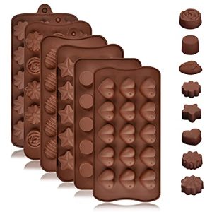 Pralinenform OFNMY Silikonform für Schokolade, BPA-frei