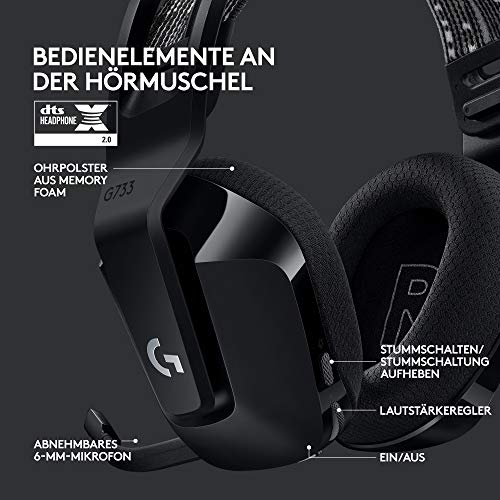 PS4-Bluetooth-Headset Logitech G 733 LIGHTSPEED kabellos