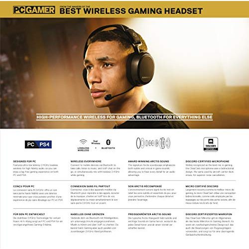 PS4-Bluetooth-Headset SteelSeries Arctis 9 Dual-kabellos Gaming