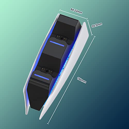 PS5-Controller-Ladestation Sehawei mit LED-Ladestatusanzeige
