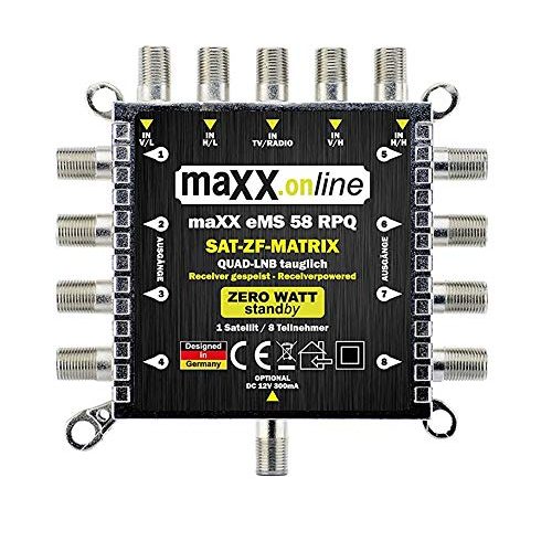 Quad-LNB-Multischalter maxx.onLine eMS 58 RPQ 5 in 8
