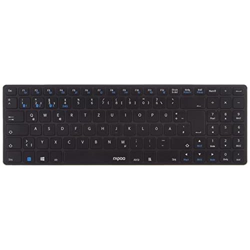 Rapoo-Tastatur Rapoo 9300M kabelloses ultraschlankes Deskset
