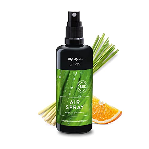 Raumspray AllgäuQuelle Naturprodukte, Lemongrass Orange