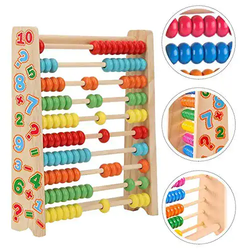 Die beste Rechenschieber Sunshine smile Abakus, Holz, Montessori 2026 Test Bestseller Rechenschieber Sunshine smile Abakus, Holz, Montessori