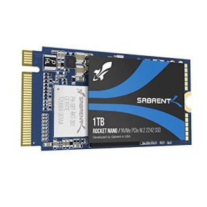 Sabrent-SSD Sabrent 1TB Rocket NVMe PCIe M.2 2242 DRAM-frei