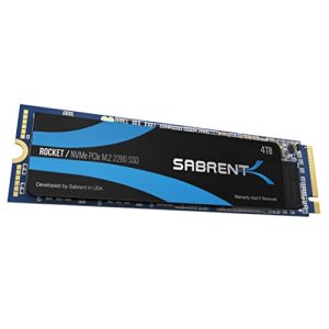 Sabrent-SSD Sabrent 4TB Rocket NVMe PCIe M.2 2280 SSD