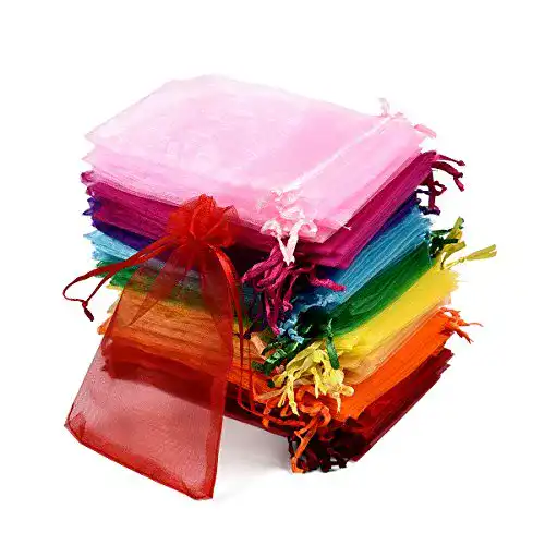 Säckchen Tyhbelle 100 Stück Organzabeutel 10 x 15 cm