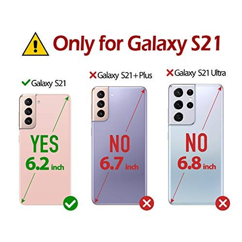 Samsung-Galaxy-S21-Hülle TUCCH Galaxy S21 Hülle, Weicher TPU