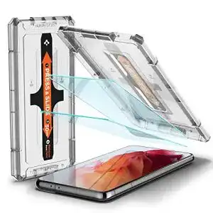 Samsung-Galaxy-S21-Panzerglas Spigen Glas.tR EZ Fit Panzerglas