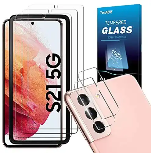 Samsung-Galaxy-S21-Panzerglas TOPACE Schutzfolie, HD Klar