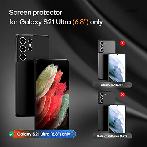 Samsung-Galaxy-S21-Ultra-Panzerglas TAURI Schutzfolie