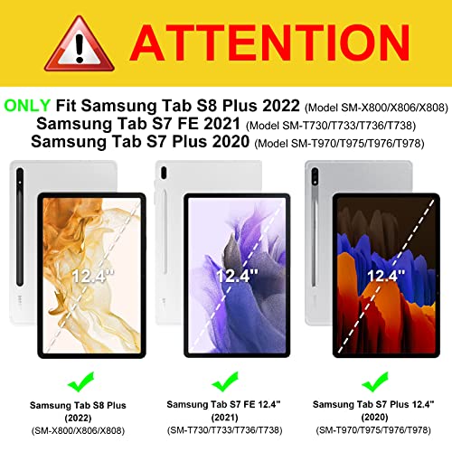 Samsung-Galaxy-Tab-S7-Hülle Fintie Hülle 12.4 Zoll