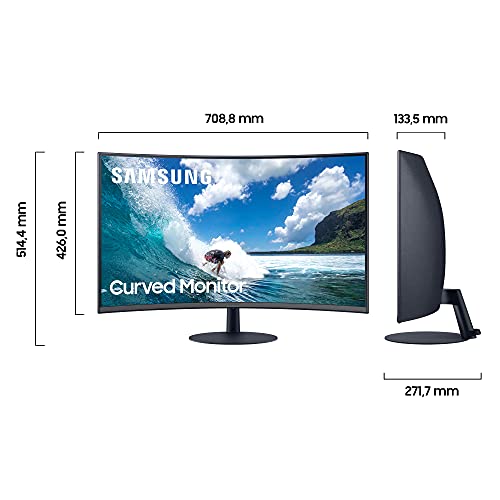 Samsung-Gaming-Monitor Samsung Curved Monitor C32T550FDR