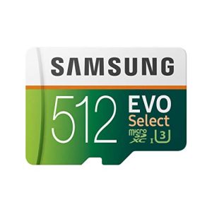 Samsung-Micro-SD Samsung EVO Select 512 GB microSD 100MB/s