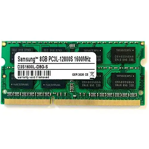 Die beste Samsung-RAM Samsung 3rd 8GB DDR3 1600MHz PC3L 12800S 2026 Test Bestseller Samsung-RAM Samsung 3rd 8GB DDR3 1600MHz PC3L 12800S