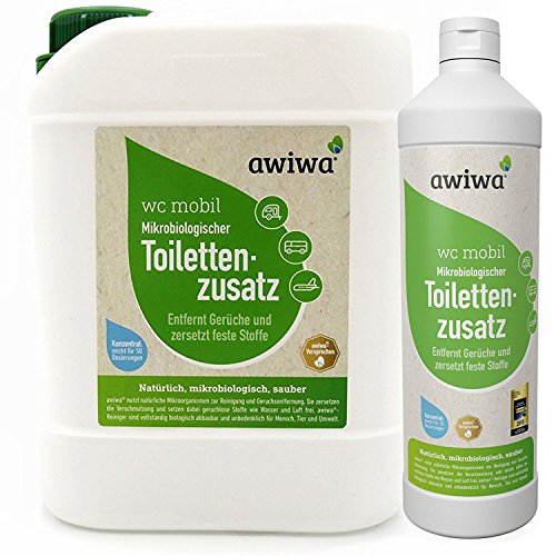 Die beste sanitaerfluessigkeit awiwa fuer campingtoilette toiletten zusatz Bestsleller kaufen