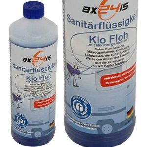 Sanitärflüssigkeit Klo Floh mit Mikroorganismen 20 Anwendungen