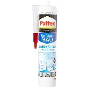 Sanitärsilikon Pattex Silikon Dusche & Bad, transparent, 300 ml