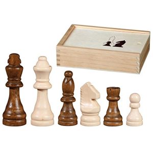 Schachfiguren Holz Philos 2017 Schach, 76 mm