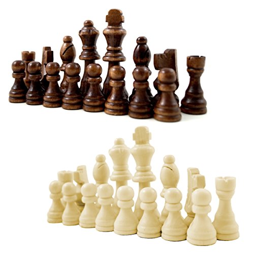 Die beste schachfiguren holz primoliving aus holz mit filzgleiter gr l Bestsleller kaufen