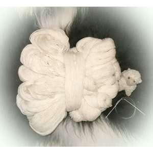 Schafwolle Natur-Fell-Shop Wolle Schurwolle Weiss 1000g