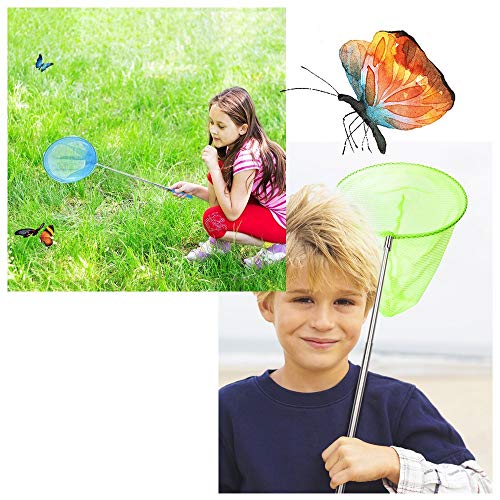 Schmetterlingsnetz ZARRS Kinder Schmetterling Net, 4er-Pack