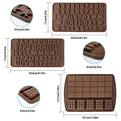Schokoladenform Senhai aus Silikon, 4 Stück