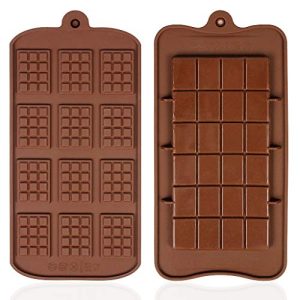 Schokoladenform YOYUSH Silikon, 2 Stück, Antihaftbeschichtung