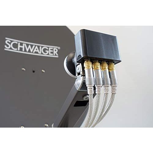 Schwaiger-LNB SCHWAIGER 296 Quad LNB 4-Fach digital
